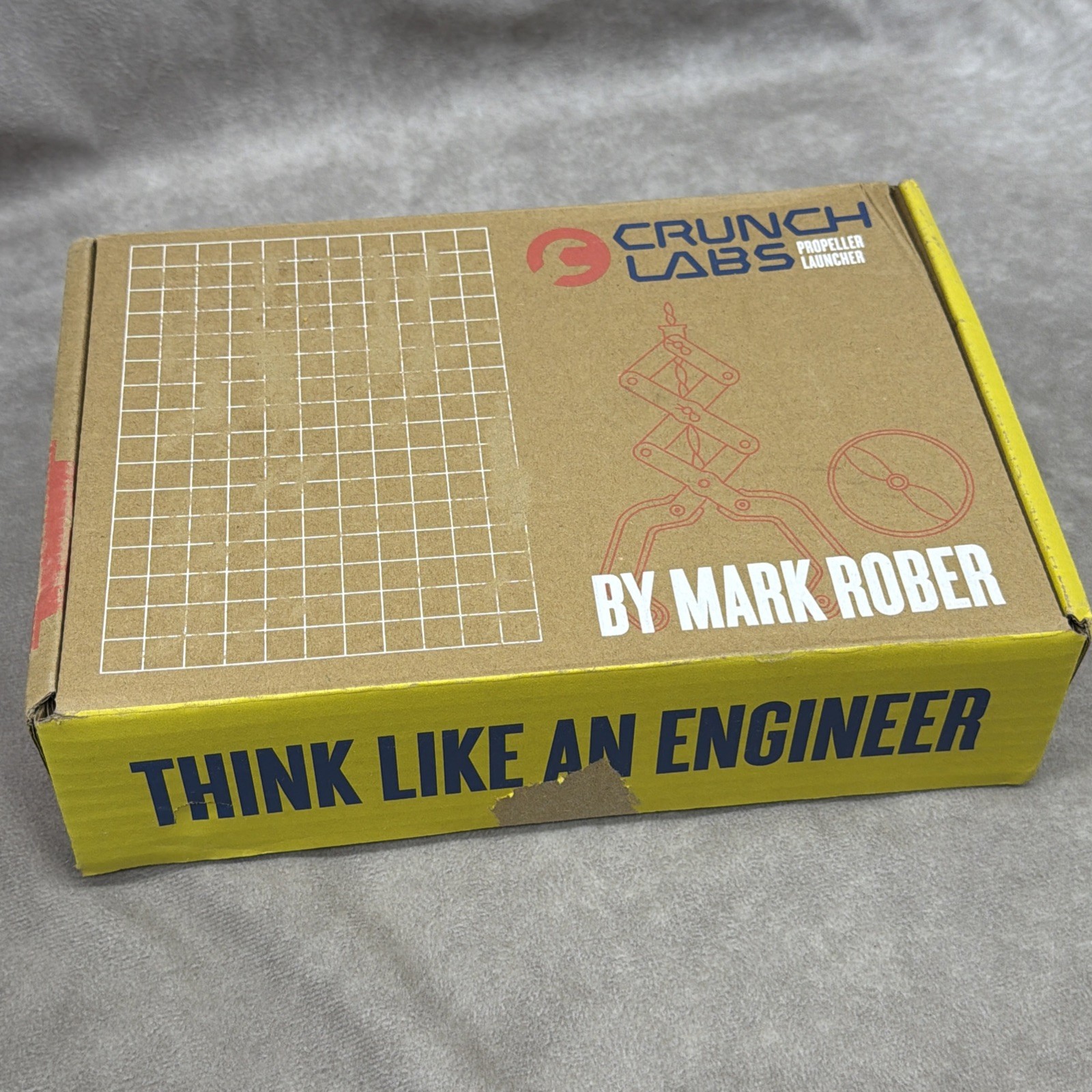 Crunch Labs Propeller Launcher Build Box by Mark Rober STEM Kit New Open Box