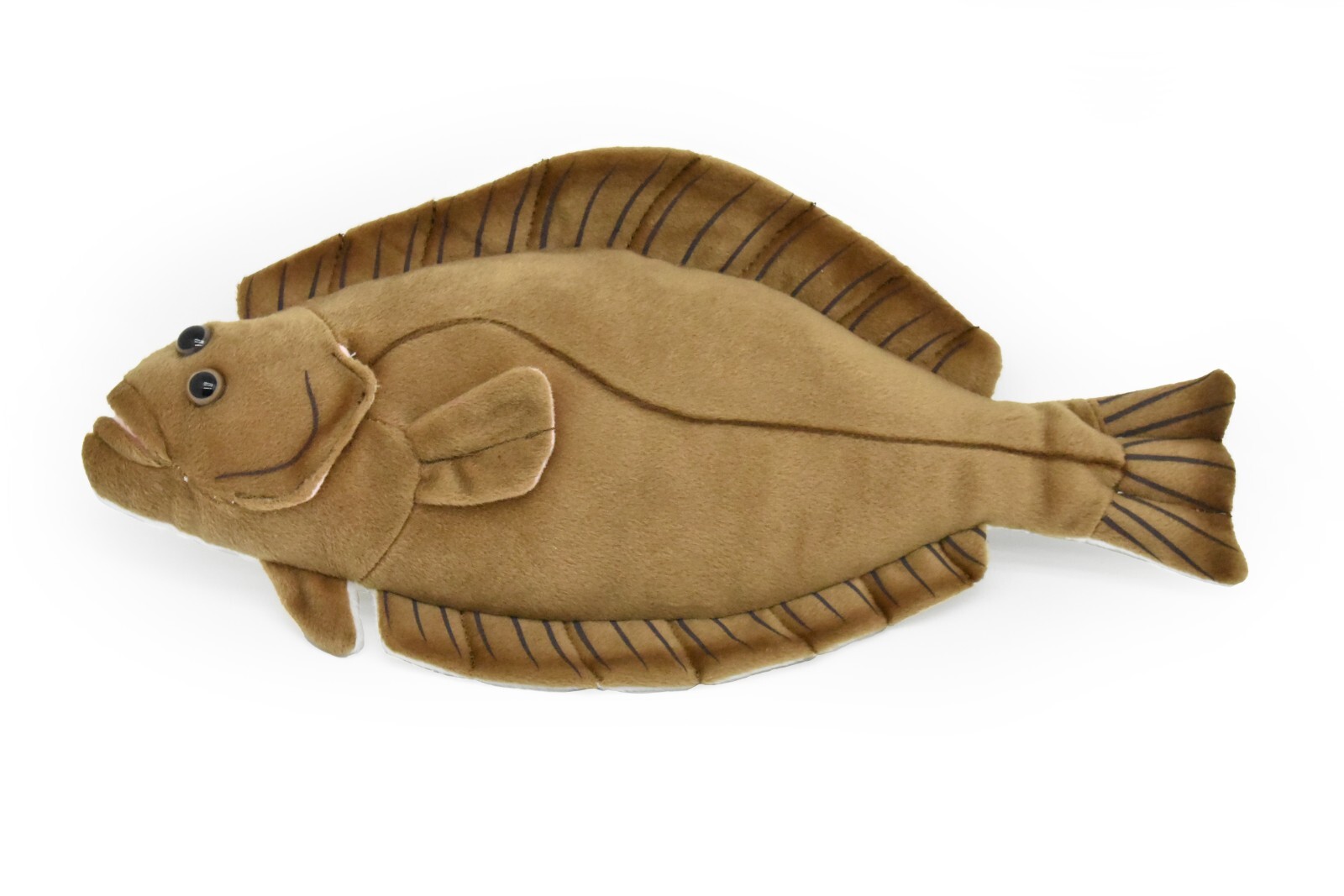 Halibut, Fish, Realistic, Plush, Lifelike, Stuffed, Soft, Toy, Gift 17″ F2419