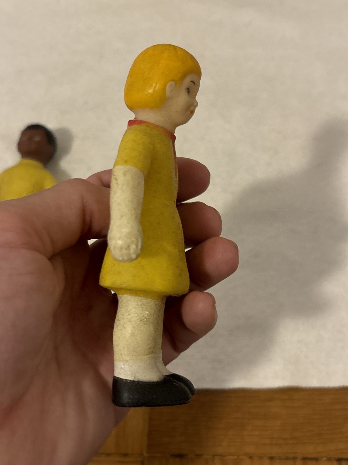 VTG 70’s Set Of 3 Marvel Education Family Dolls African American & Caucasian