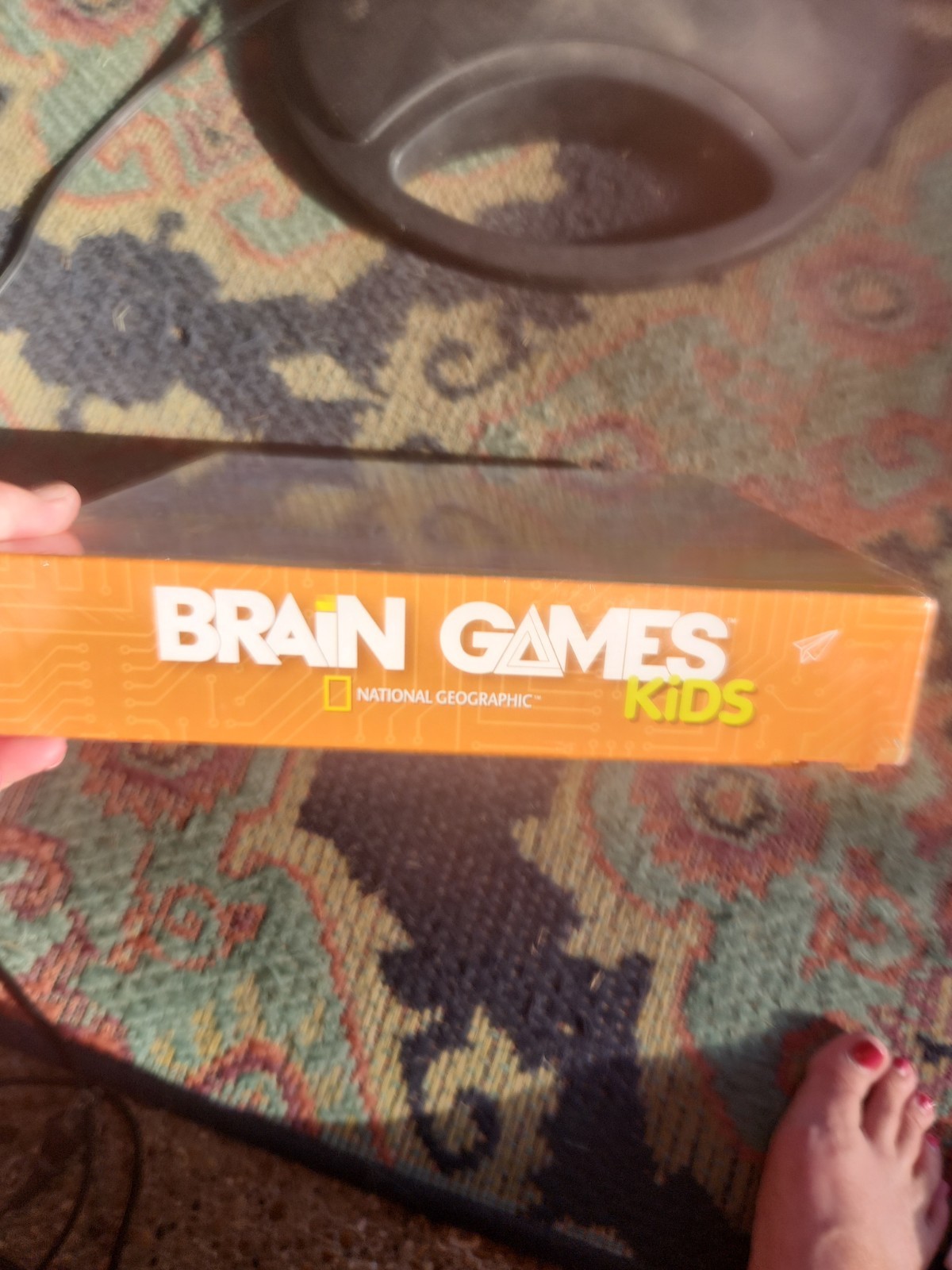 BRAIN GAMES KIDS NATIONAL GEOGRAPHIC AGES 8+ New In Box Sealed
