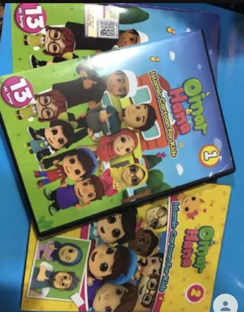 Omar & Hana DVD Islamic Cartoon For Kids Song Children Kids English Video Music
