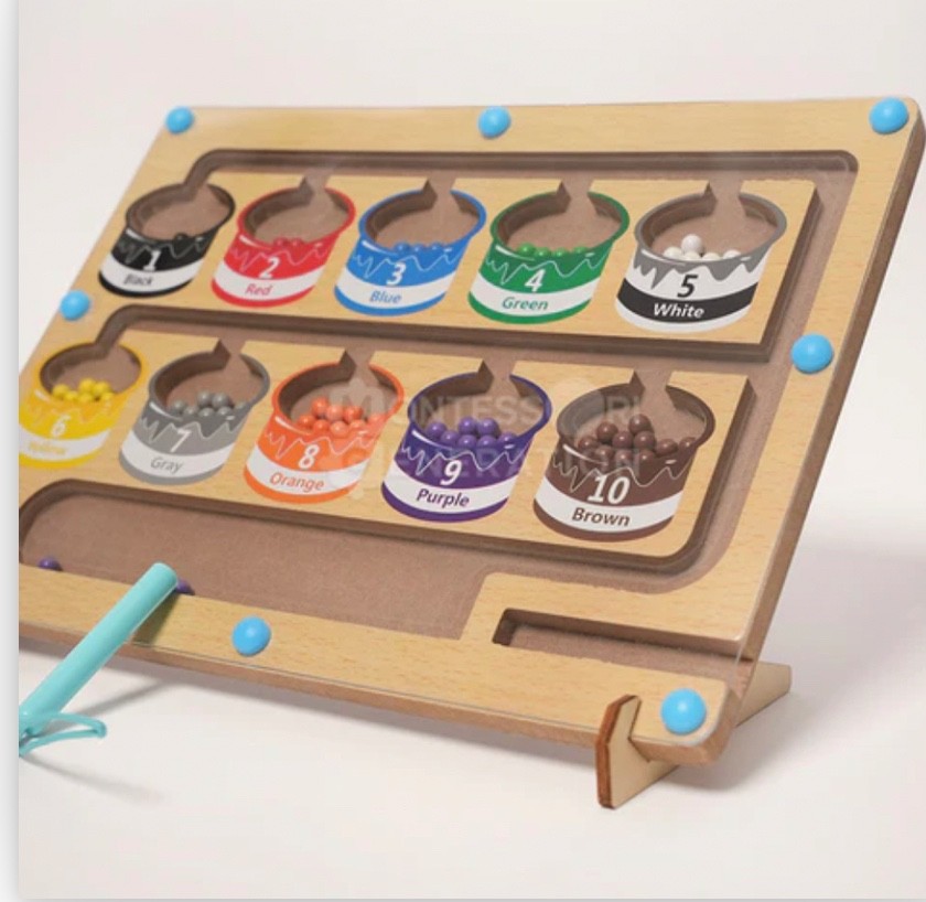 ( NEW ) Montessori Method Preschooler’s Maze( age 3+ ) children’s education