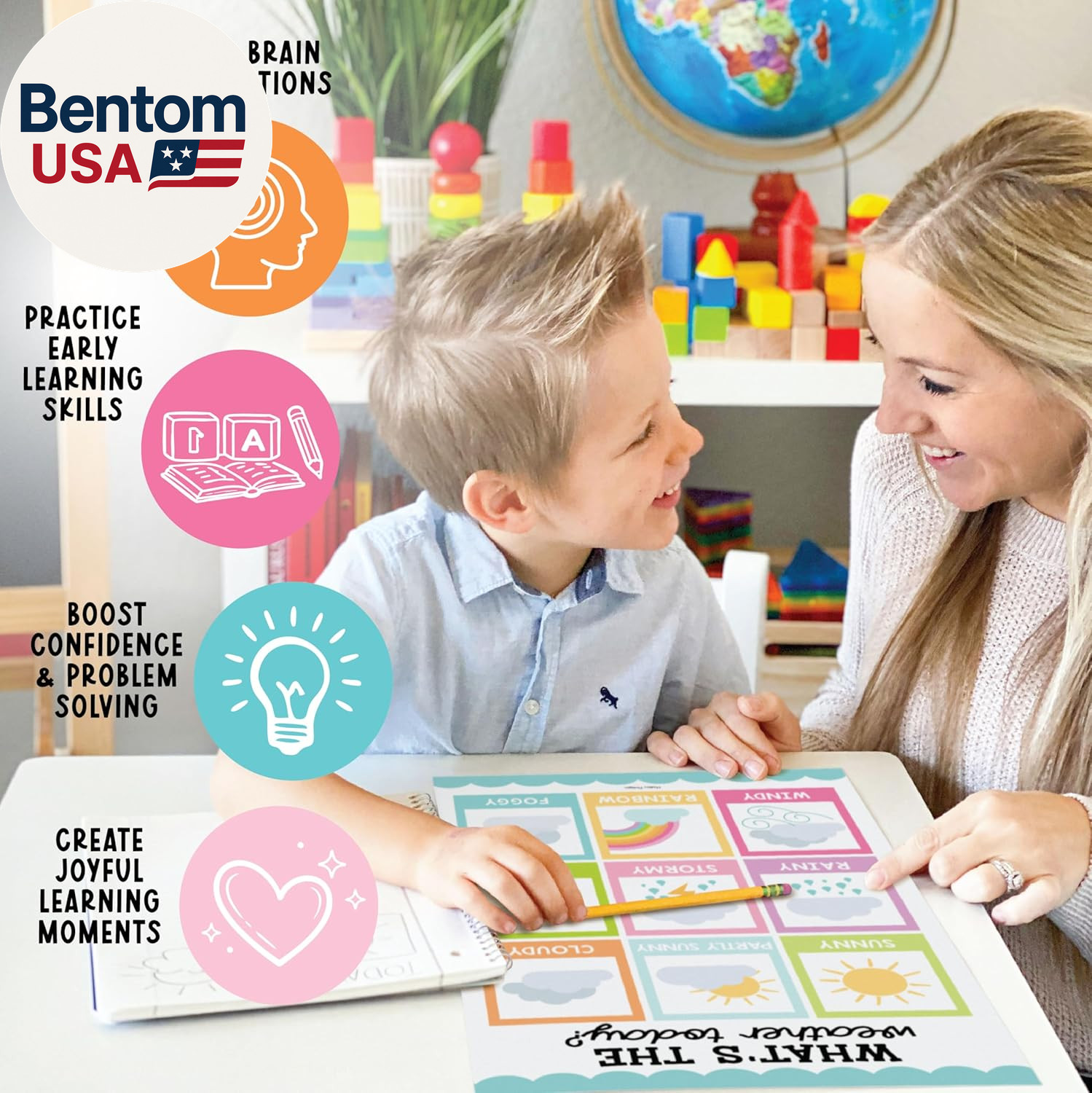 16 Educational Posters for Classroom Must Haves – Laminated Pre-K Posters for To