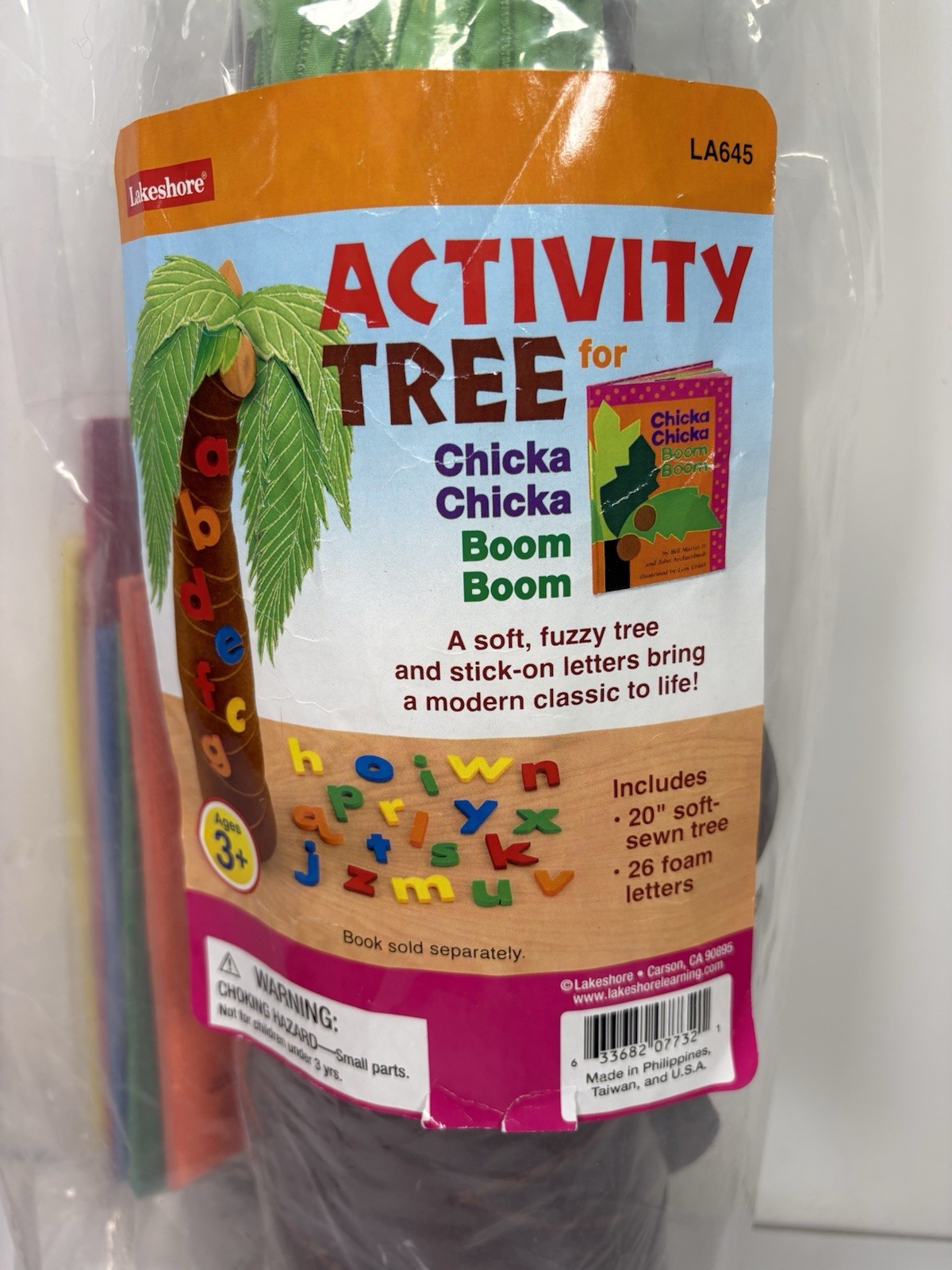 Lakeshore Learning Chicka Chicka Boom Boom Activity Tree Complete Alphabet Pre-K