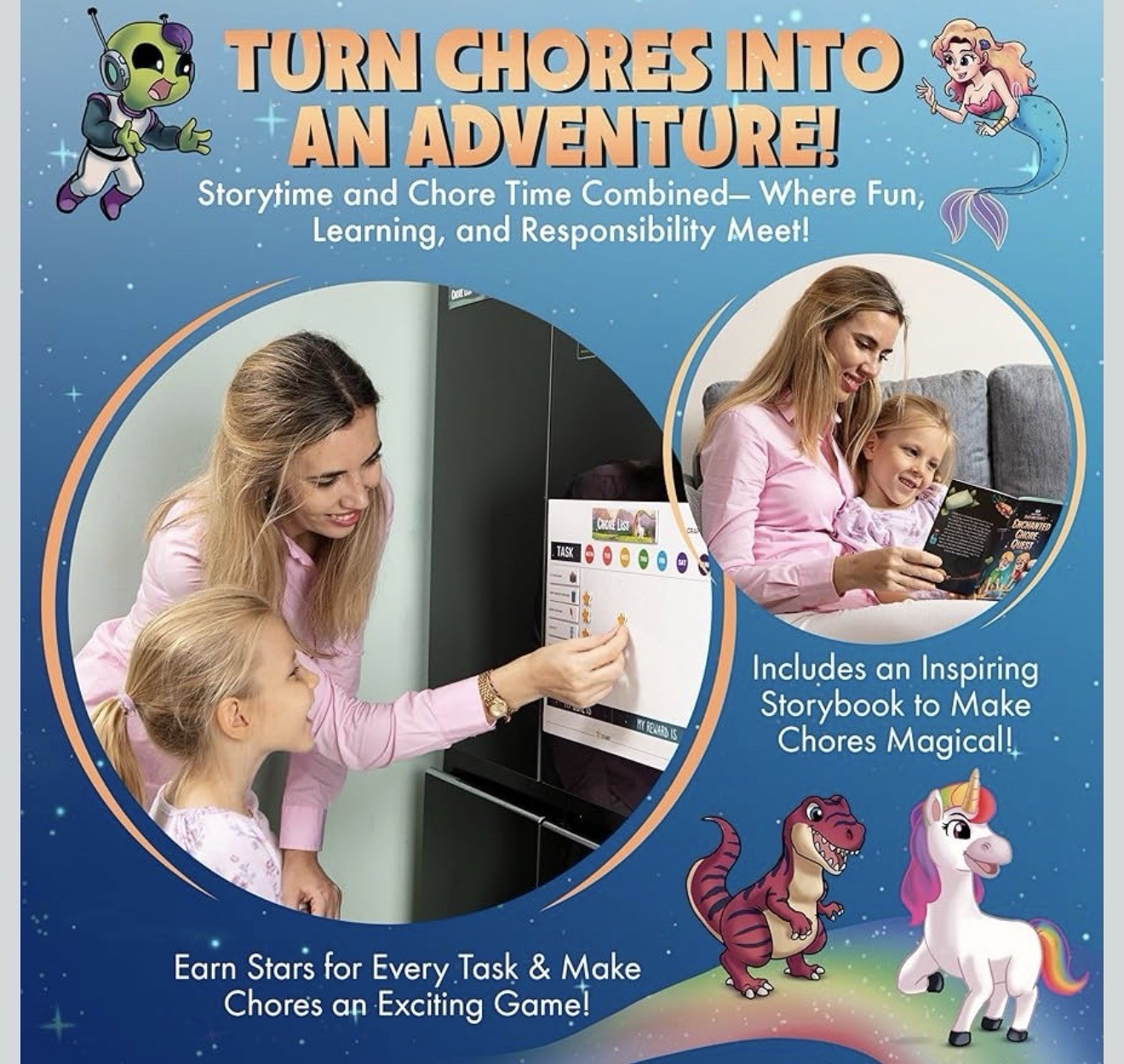 Magnetic Chore Chart Kit