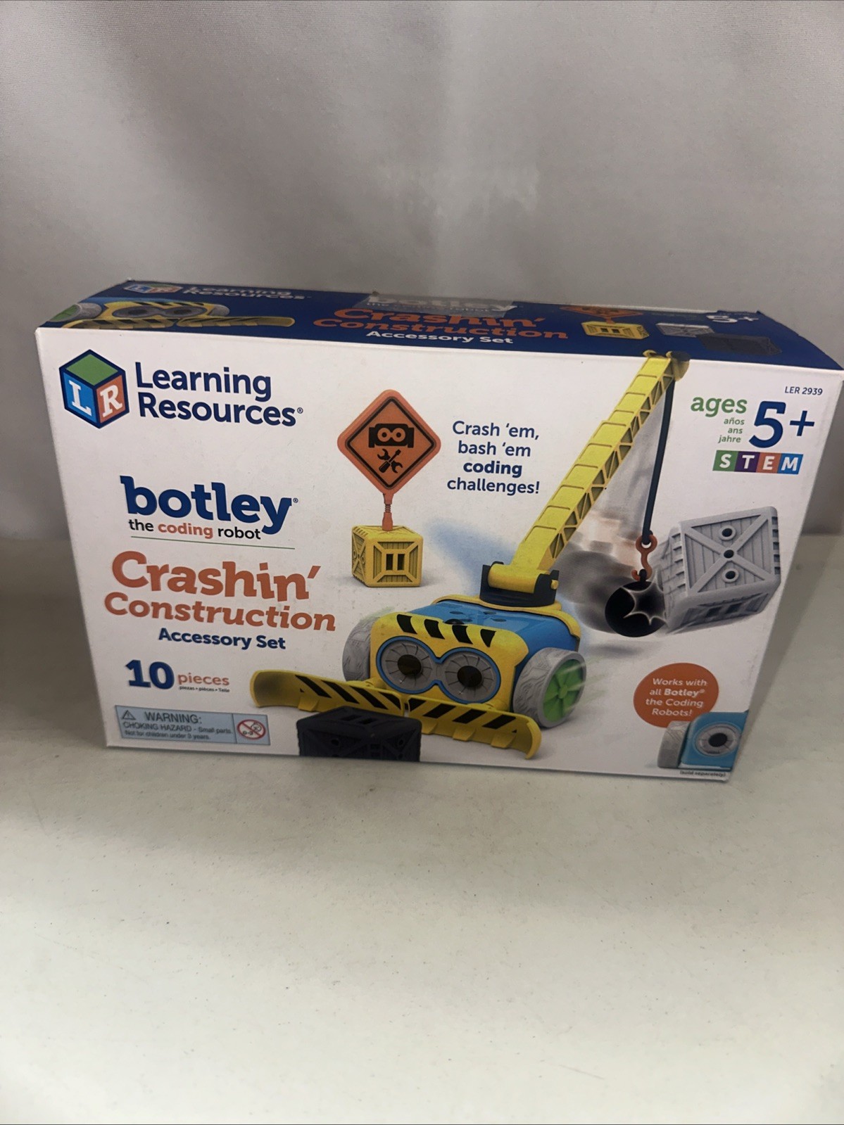 Learning Resources Botley the Coding Robot Crashin’ Construction Accessory Set