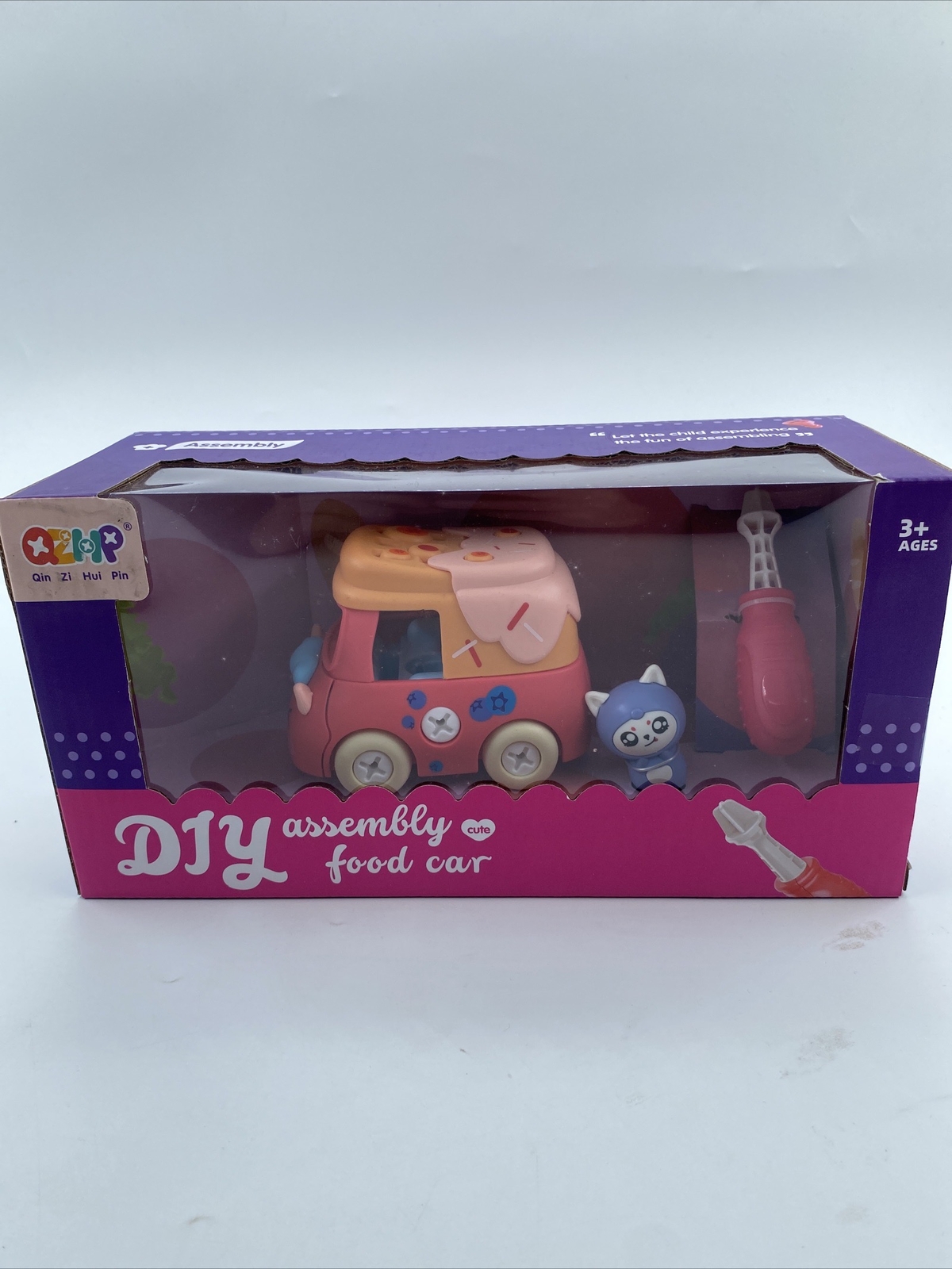 DIY Assembly Food Car (waffle Car) With Screw Driver