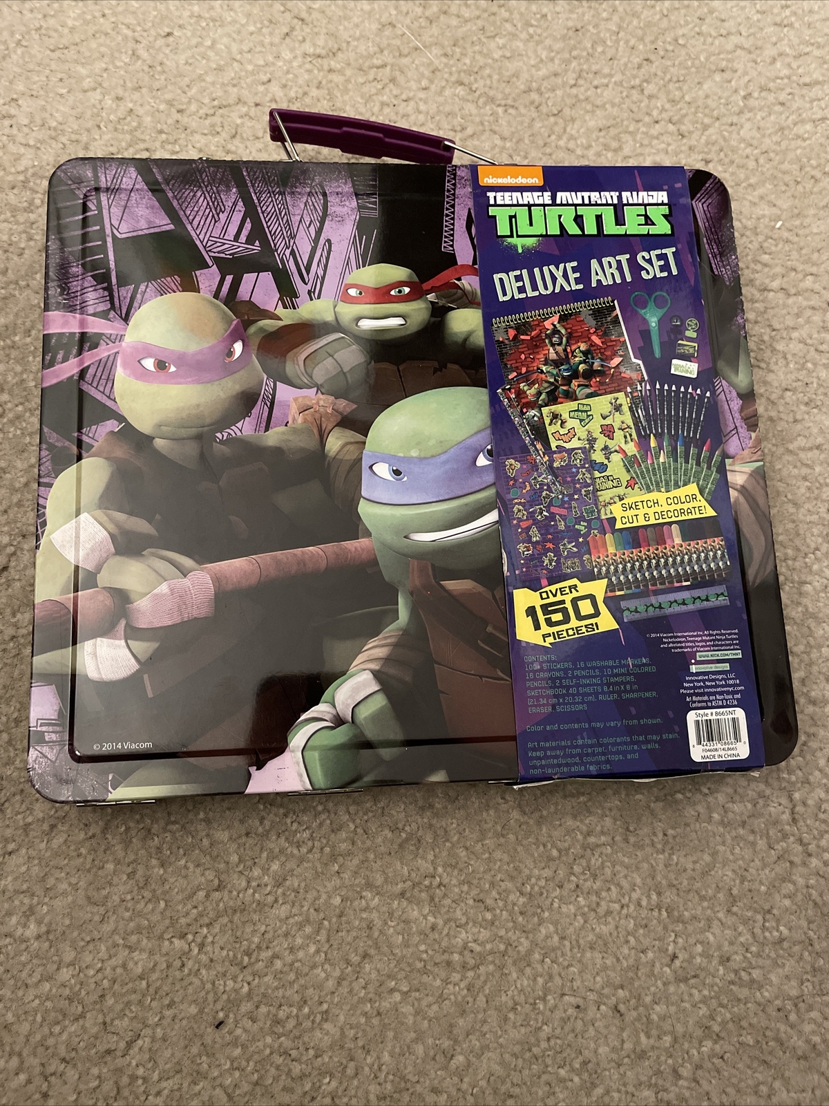 Teenage Mutant Ninja Turtles Deluxe Art Set