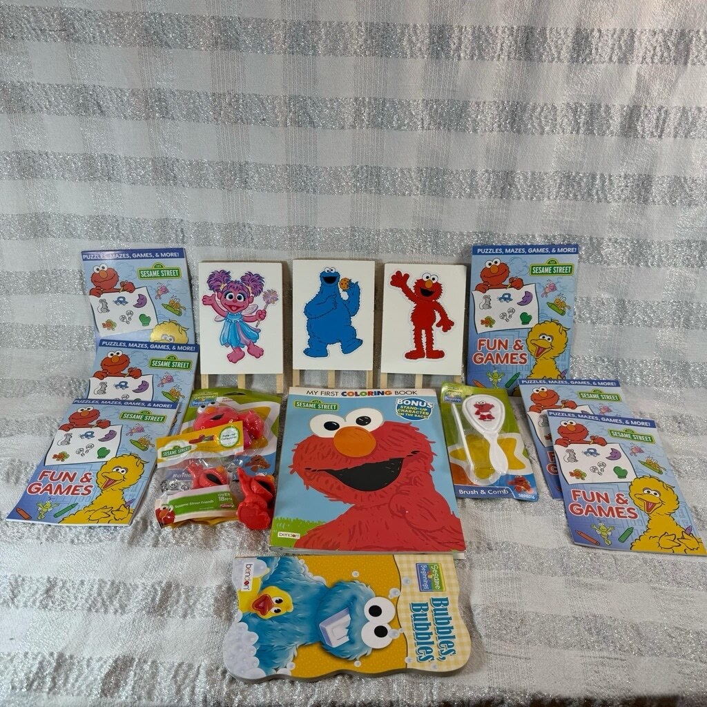 Sesame Street-themed Items Multi-color