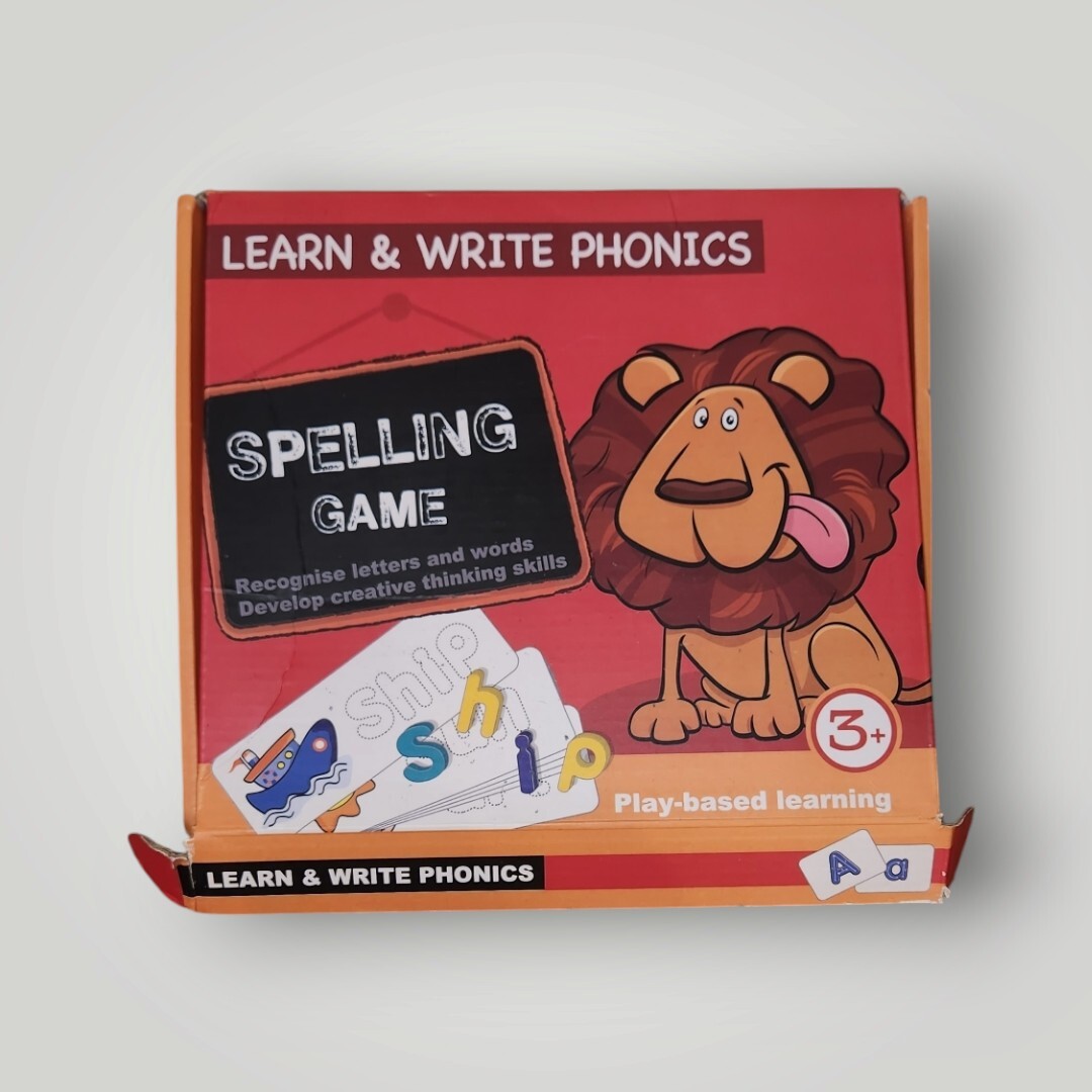 PHONICS Spelling Game LEARN & WRITE Ages 3+ Fun to Learn
