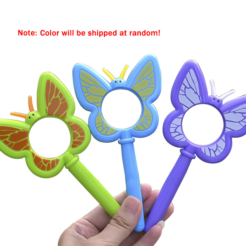 Cartoon Insect Shape Magnifying Glass Kids Educational Toys Magnifier Learning