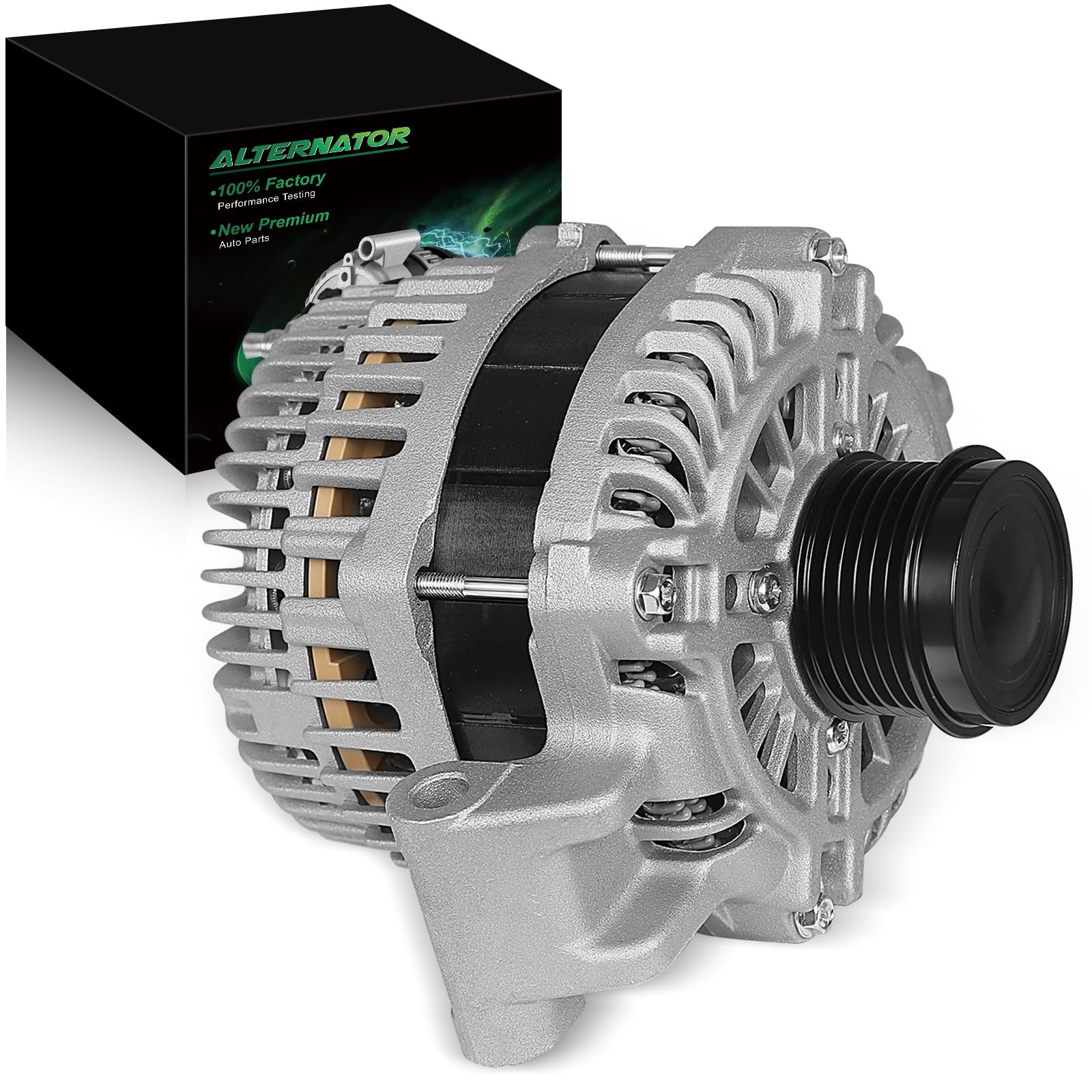 160A 2.4L Upgraded Alternator for:-Jeep Cherokee 2014 2015 2016 2017 2018 201…