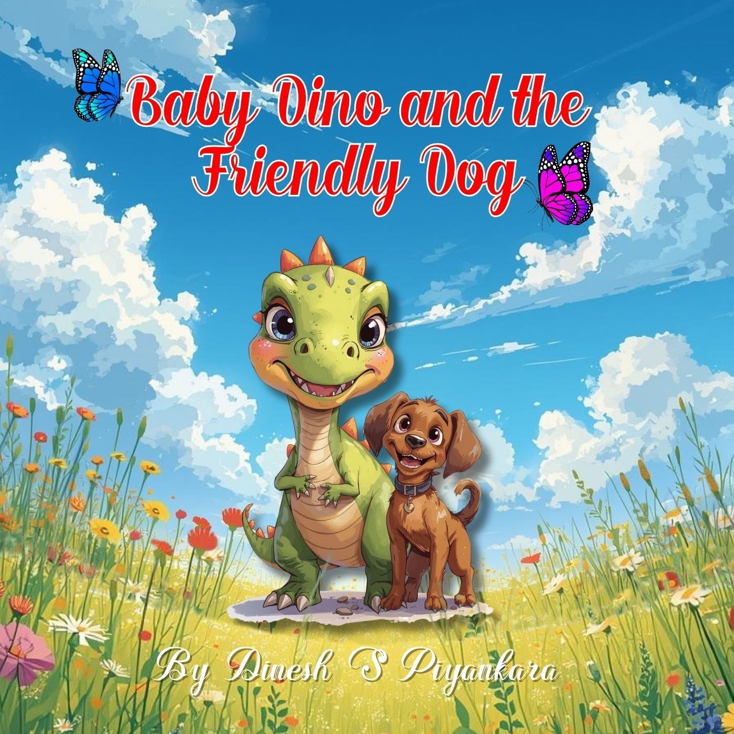 Baby Dino and the Friendly Dog – Kids’ Storybook | Digital Download