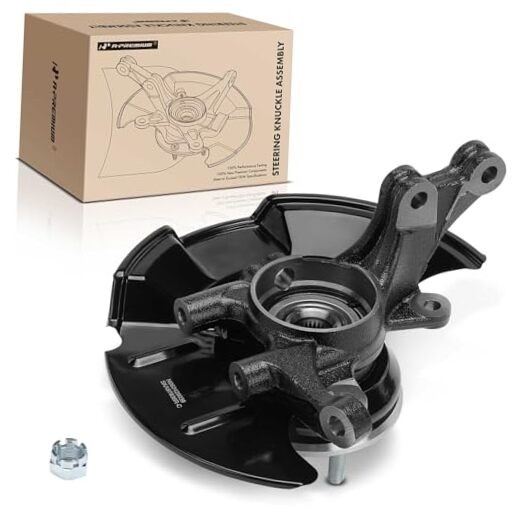 Front Right Steering Knuckle & Wheel Bearing Hub Front Right Passenger Side