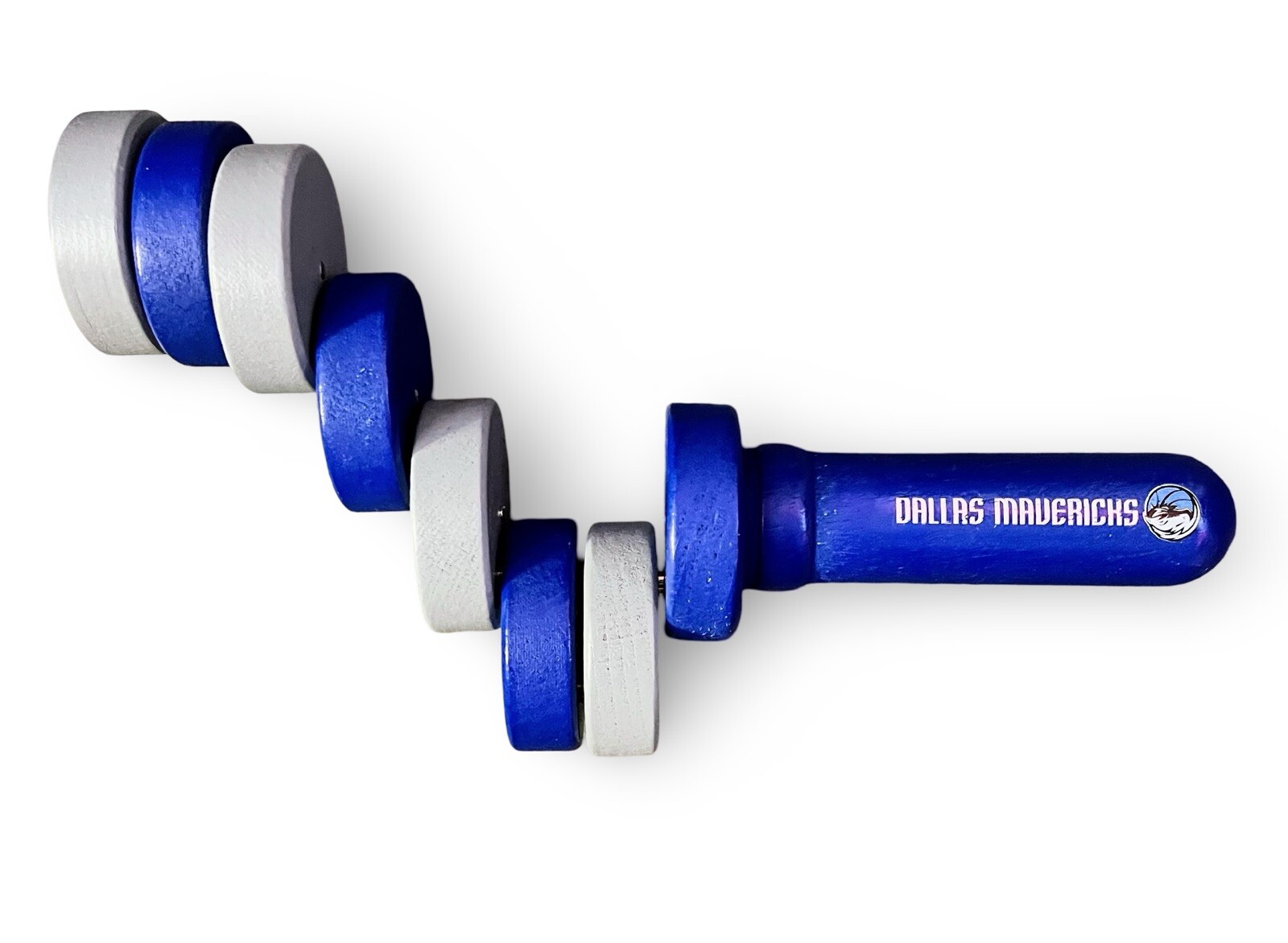 True Balance Handheld Wooden Toy STEM Fine Motor Skills Dallas Mavericks Branded