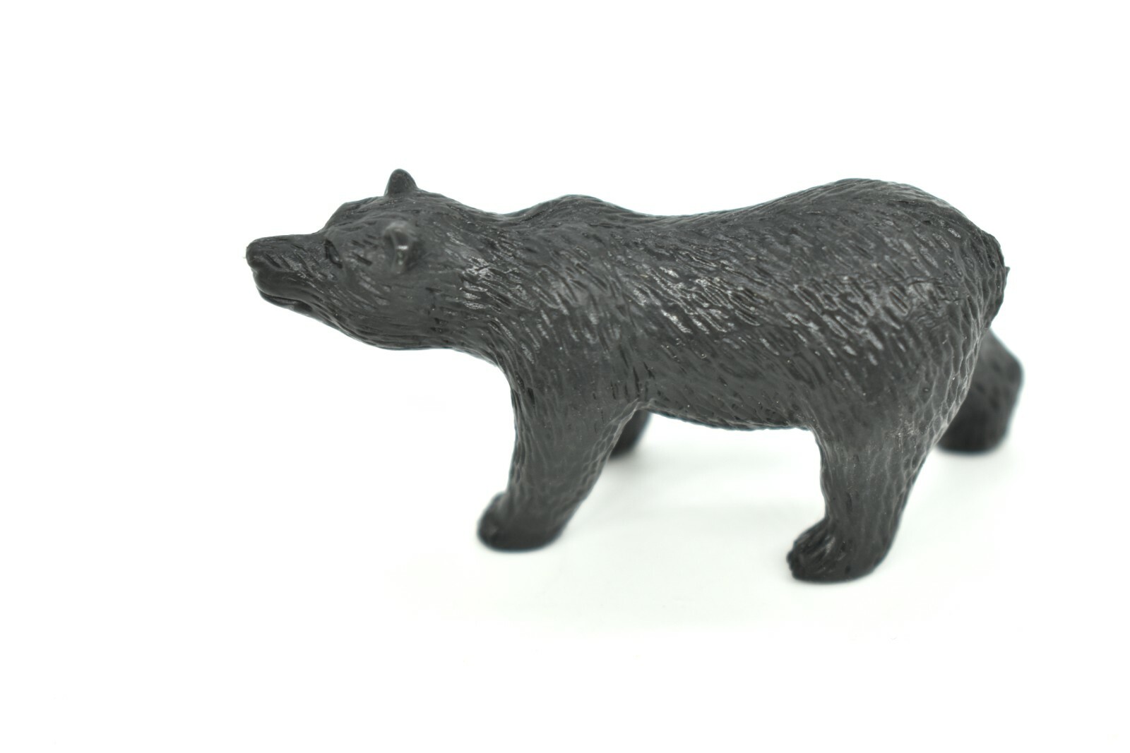 Grizzly Bear, Walking Statue Realistic Plastic Replica Toy 2.25″F7045 B30