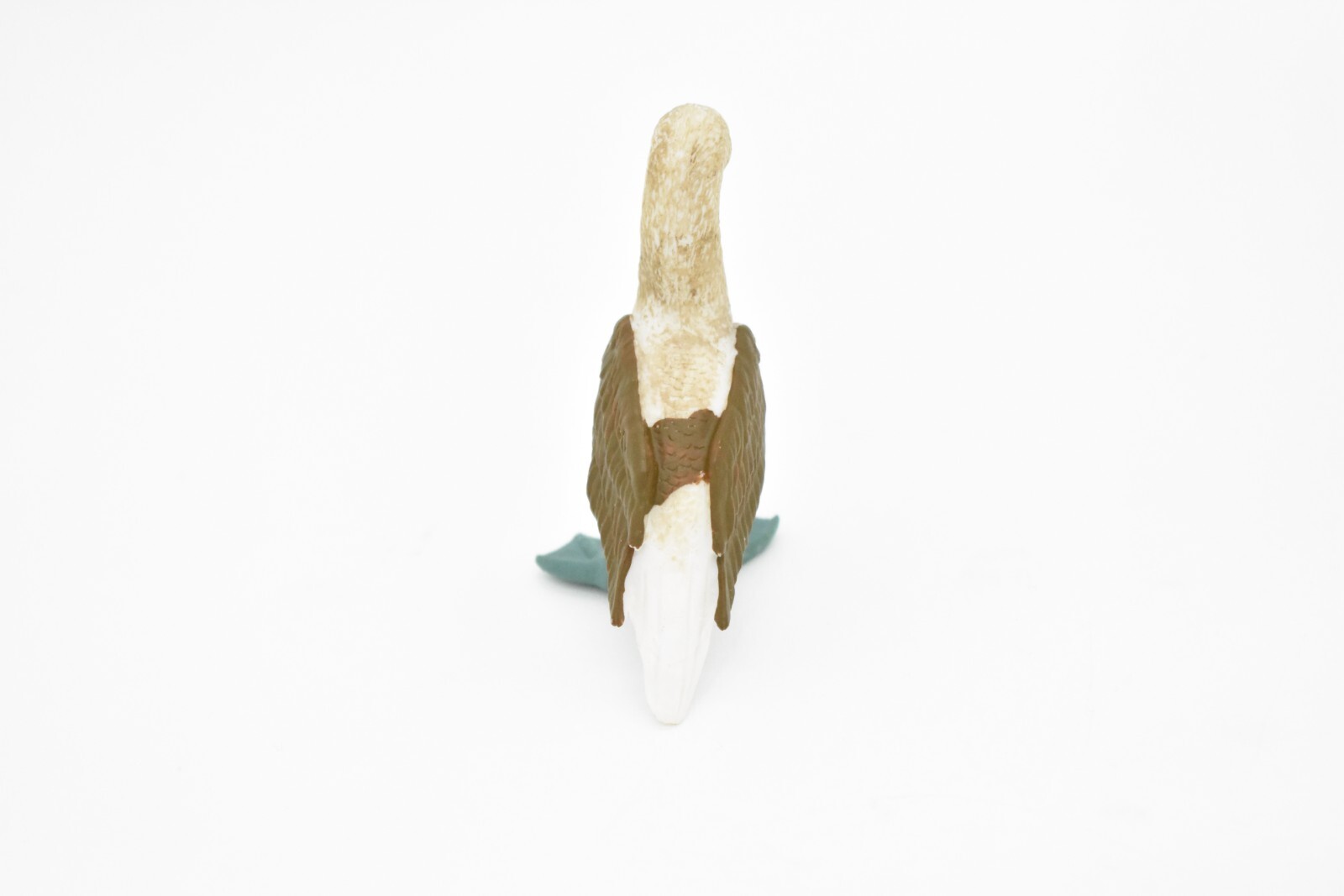 Blue Footed Booby, Bird, Very Realistic Rubber Model, Hand Painted Figurine 3″