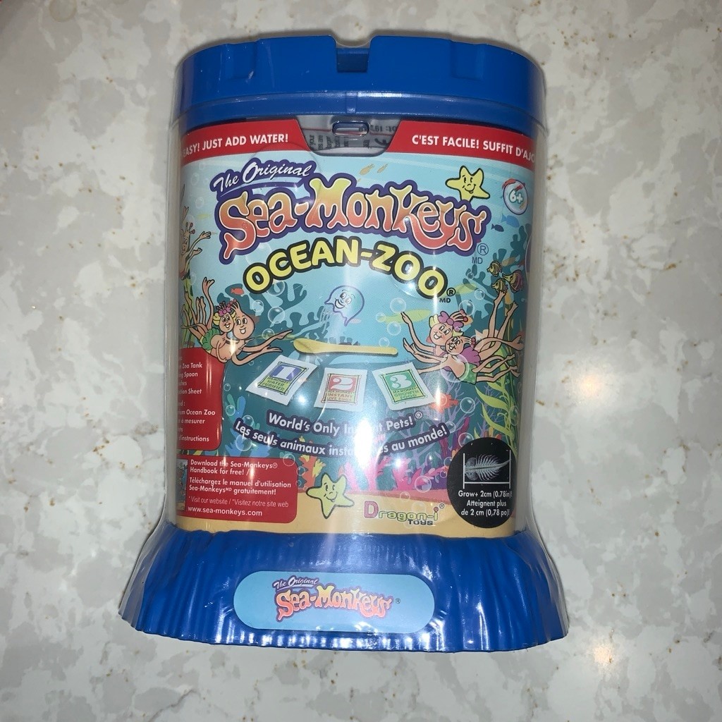The Original Sea-Monkeys Learning Toys One Size Blue Red Ocean-Zoo