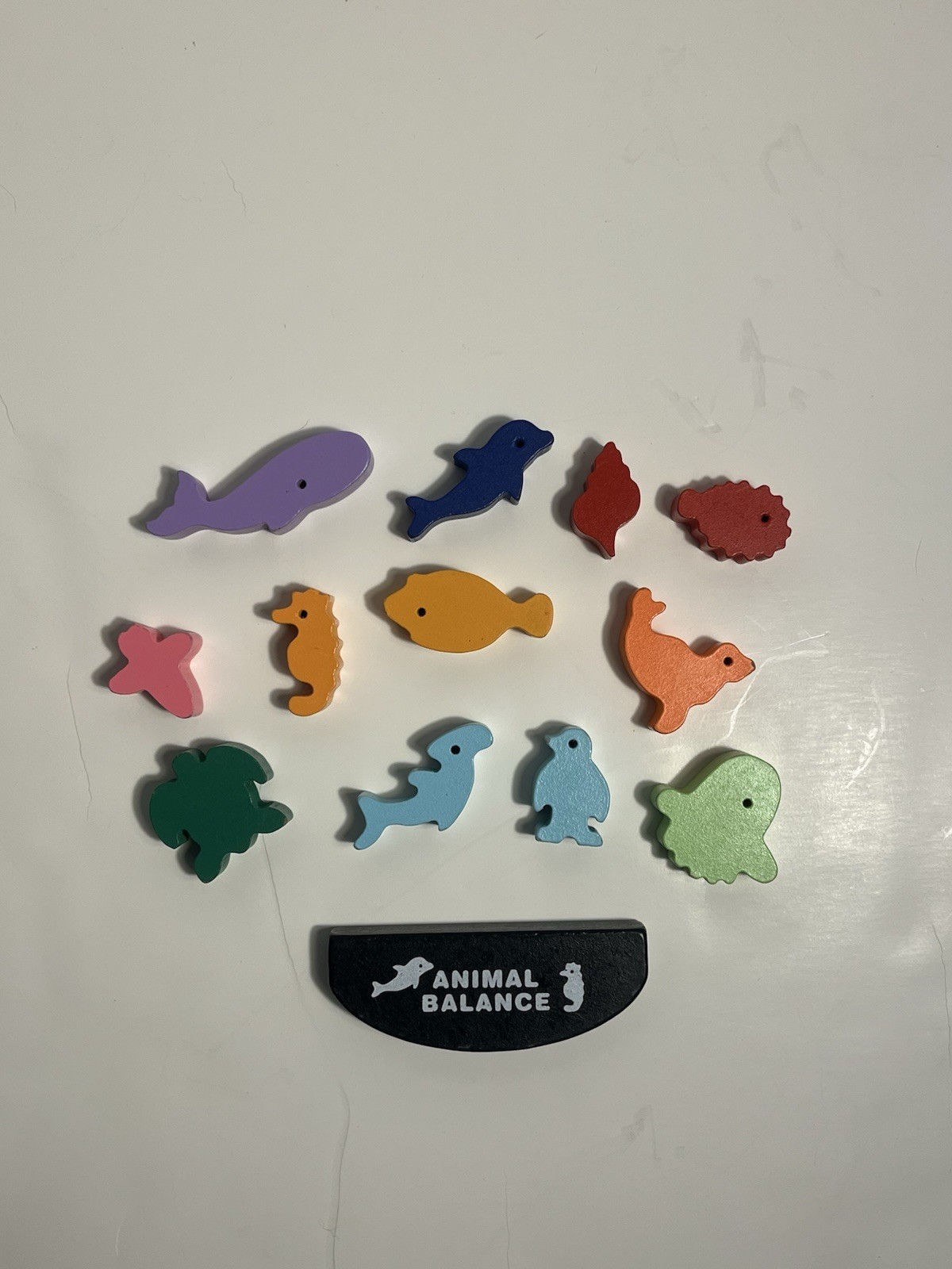Colorful Animal Boat Balancing Game for Kids Stocking Stuffer Toy Educational