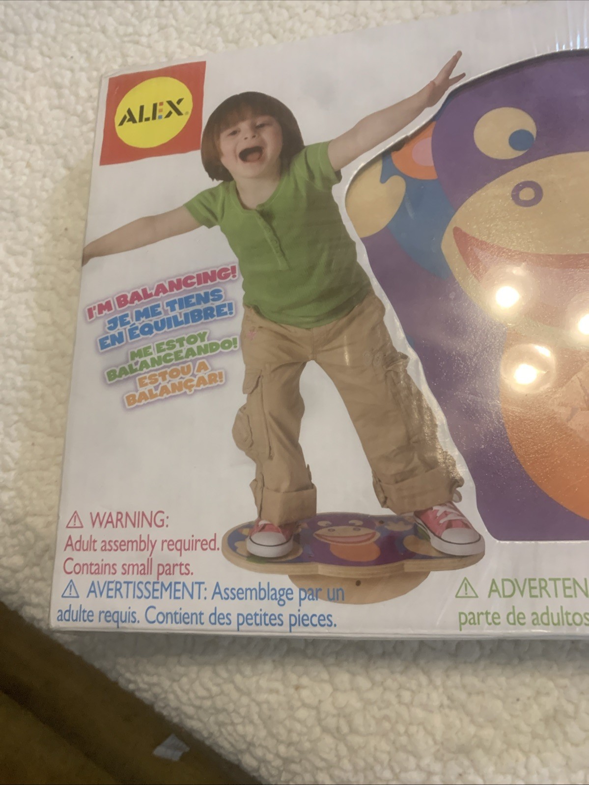 Alex Monkey Balance Board Children’s Develop Muscle Sensory Posture Coordination