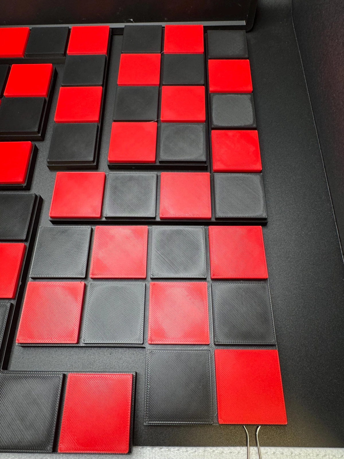 Checkerboard Dissection Puzzle – 8-Piece Brain Teaser, Challenging Puzzle, Gift