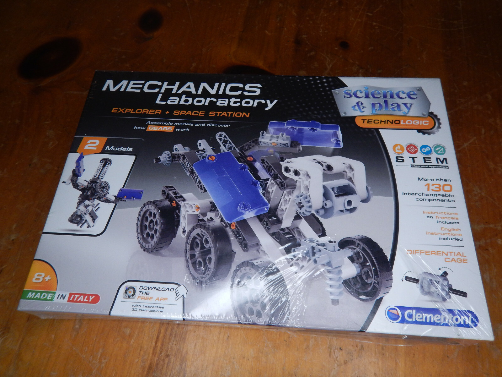 Clementoni Mechanics Lab Explorer & Space Station 130 pieces