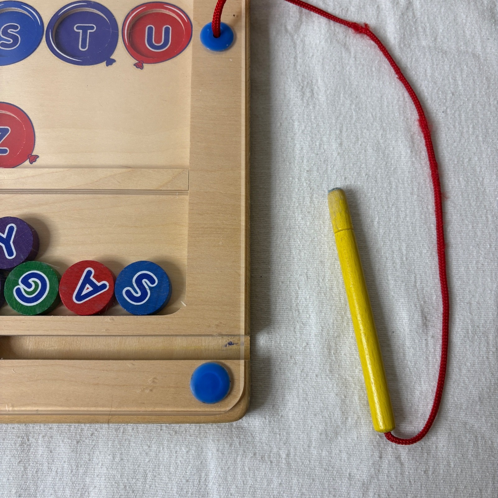 LAKESHORE LEARNING Magnetic Alphabet Maze Balloons Kindergarten Classroom STEM