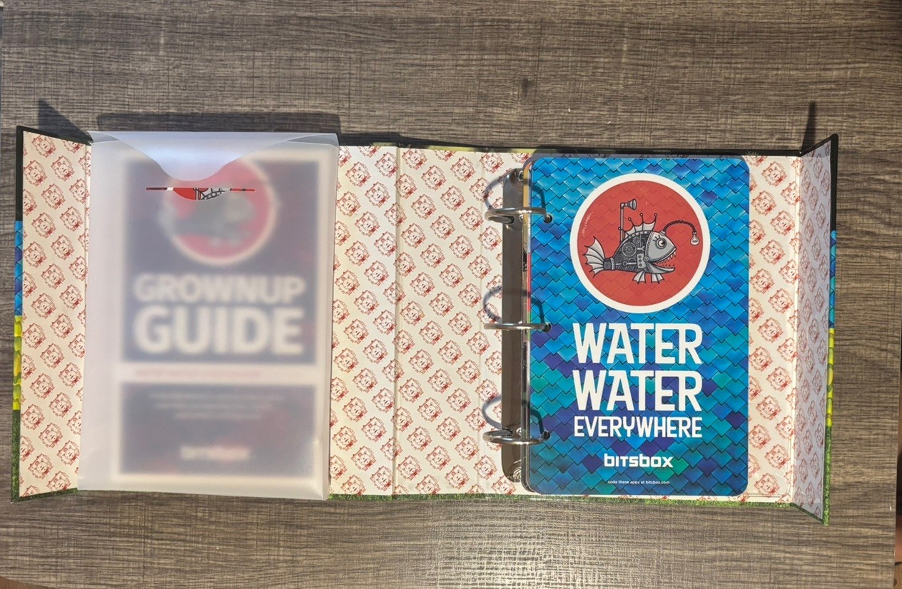 Bitsbox Computer Coding 6 Coding Sets, 2 Binders Homeschool STEM Educational