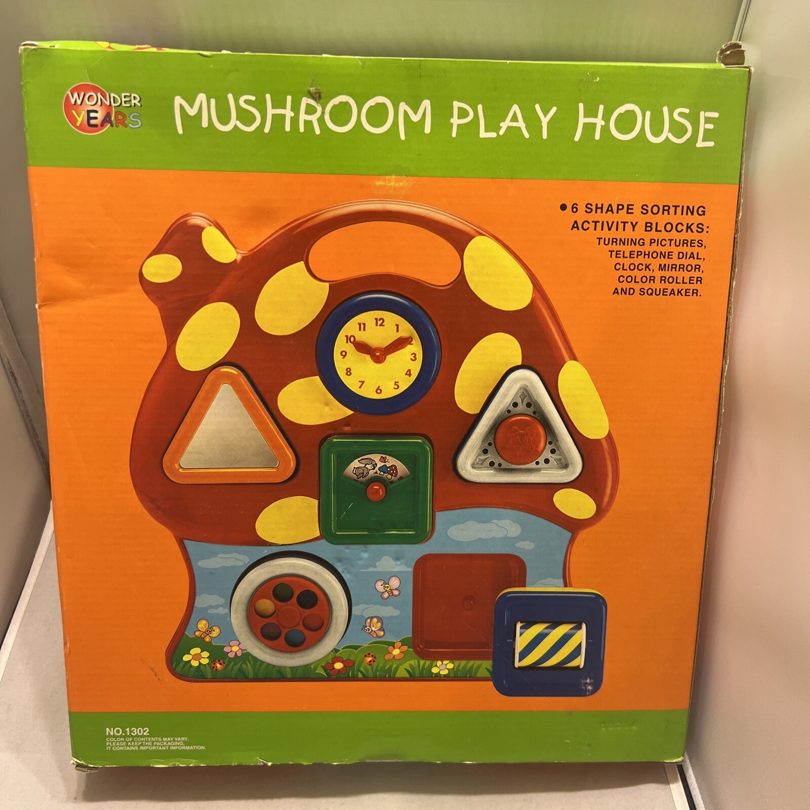 Wonder Years Mushroom Play House
