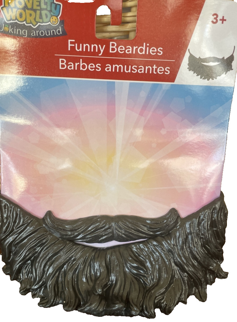 Novelty World Funny Beardies kids -Brand New-SHIPS N 24 HOURS