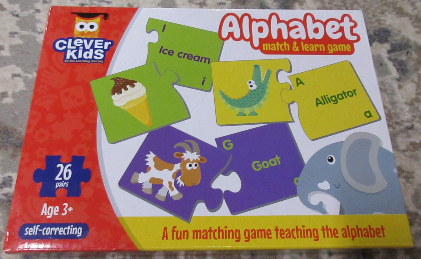Clever Kids Alaphabet Match & Learn Game