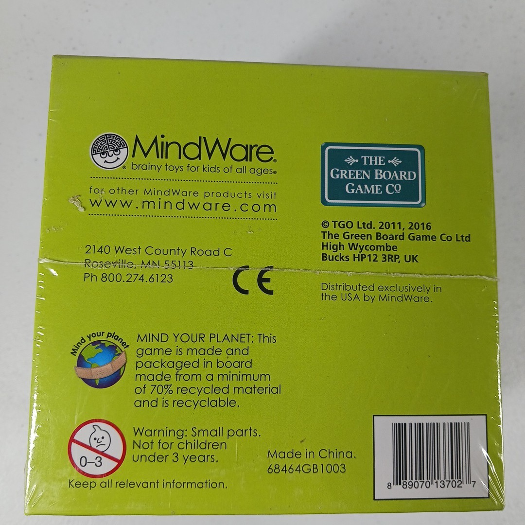 Brain Box Art Game 2011 Ages 8+ Rare Factory Sealed Mind Ware Memory Game