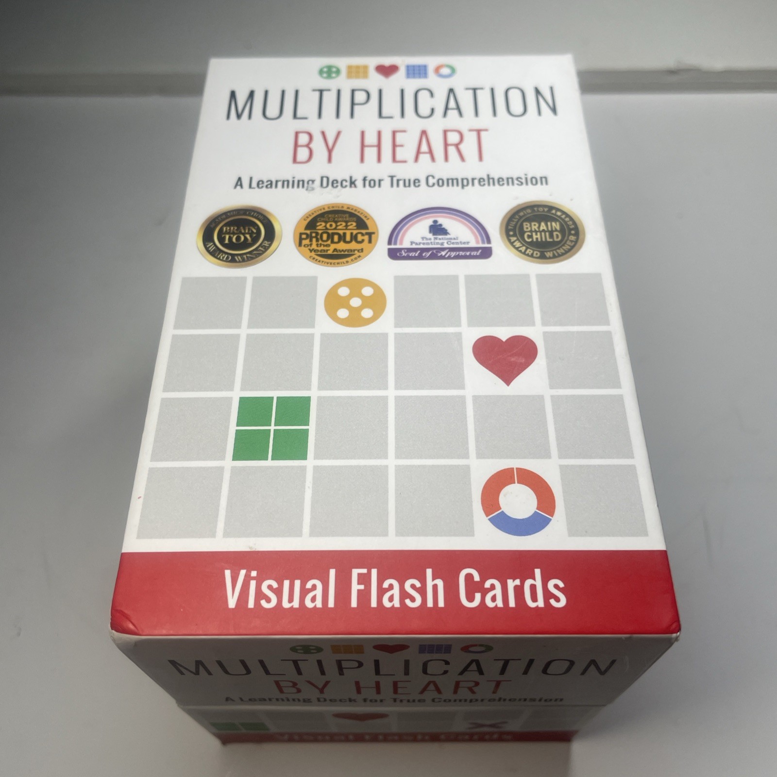 Math for Love Multiplication by Heart Visual Flash Cards for Multiplication f…