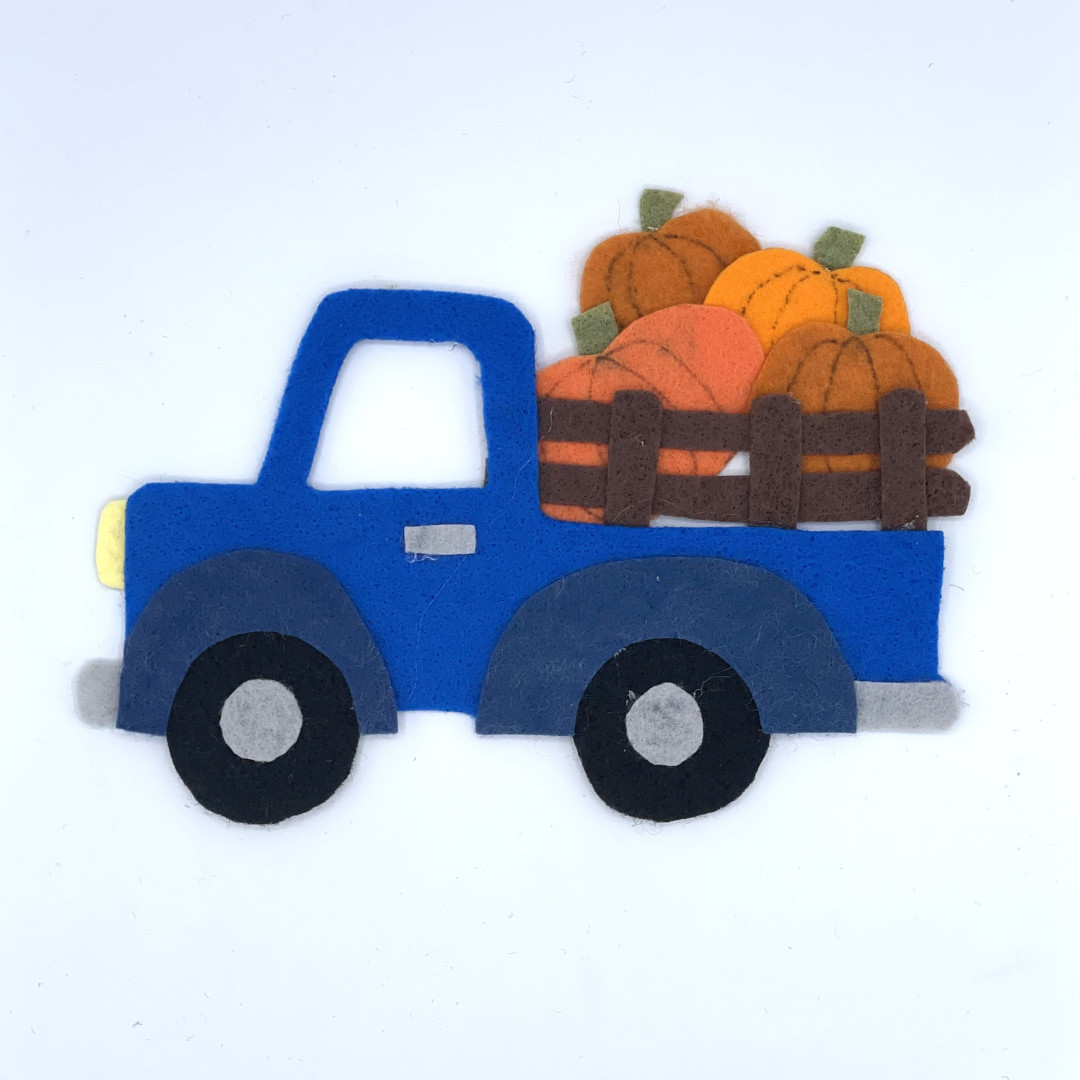  Pilgrims and Pumpkins Hospitality Felt Story Set for Felt or Flannel Board Play