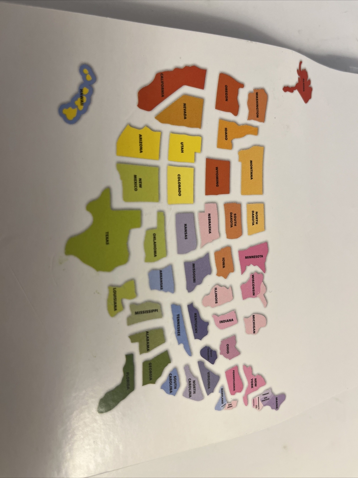 Learning Magnets Great For Teaching Early Geography Skills (43 Pieces)