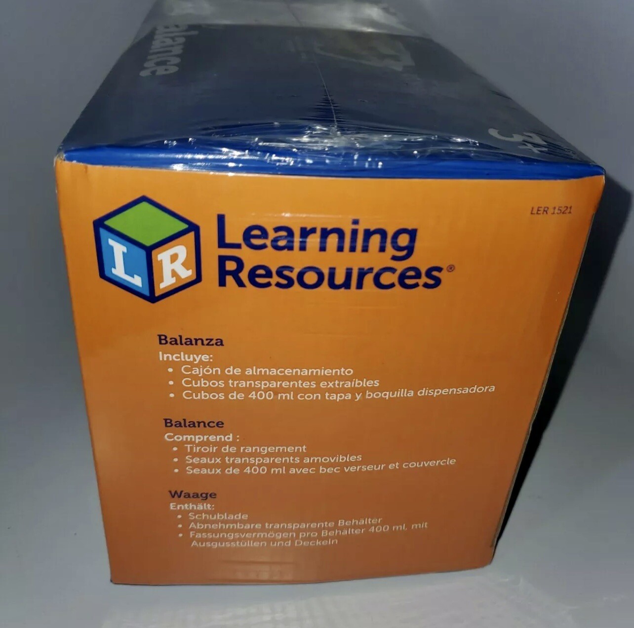 Learning Resources Primary Bucket Balance Scale Teaching Weigh Measure NEW