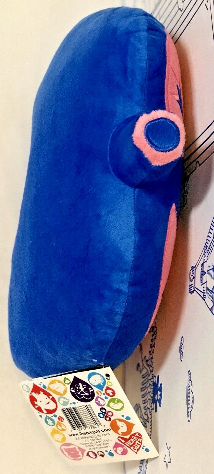 New I Heart Guts Lungs Plush I Lung You Doll Science Toy Organ Body Part Lungs N