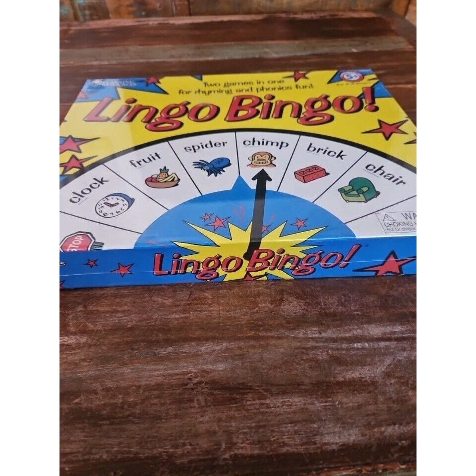Lingo Bingo Language Board Game Two Games For Rhyming & Phonics