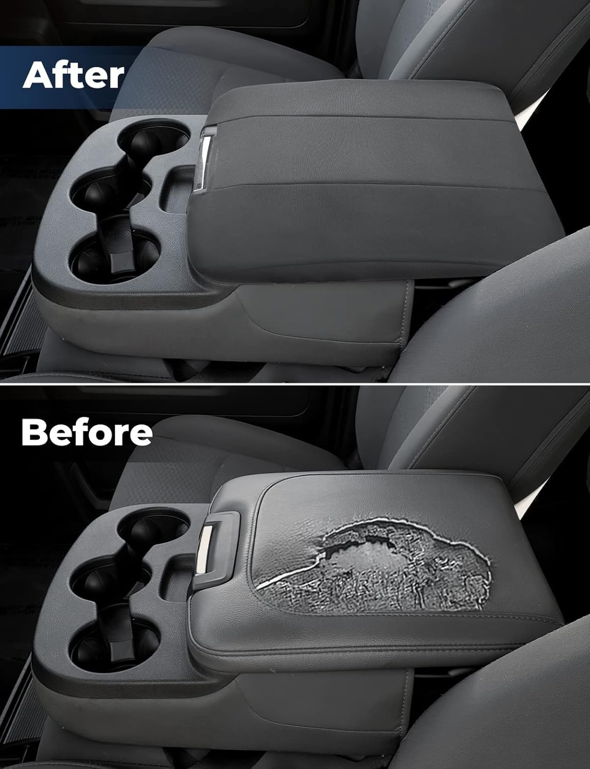 Center Console Cover Compatible with 2013-2018 Ram 1500 & 2013-2024 Ram 2500/350