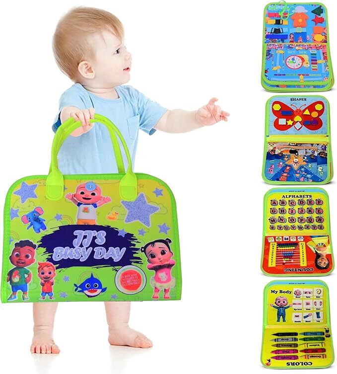Busy Books for Kids Montessori Busy Books for Toddlers Learning Toys Busy Book