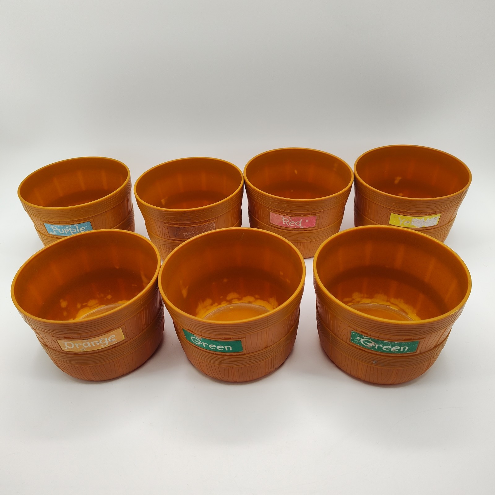 Learning Resources Farmer’s Market Color Sorting Set Replacement Food Buckets