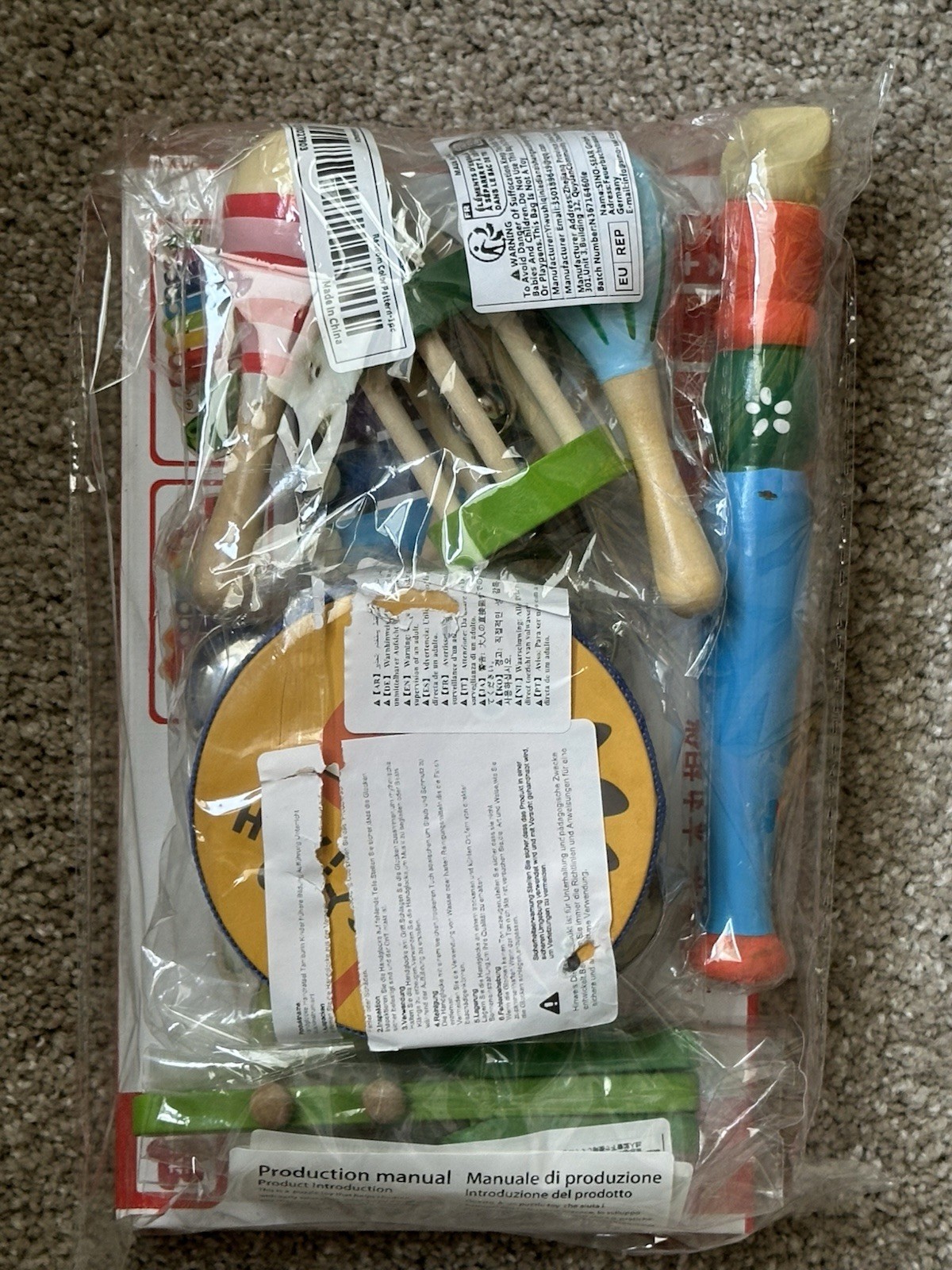 Kit montessori Musical Toys