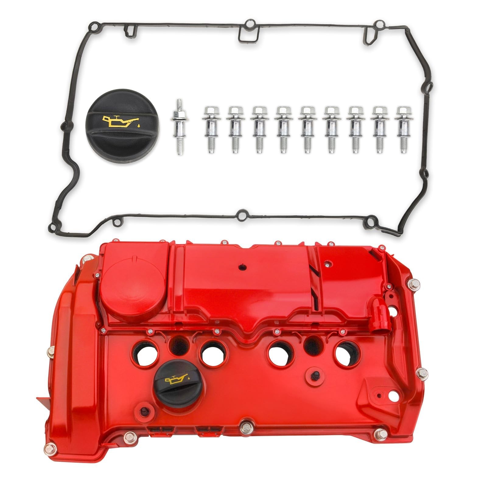 MITZONE N18B16A Aluminum Engine Valve Cover Kit Compatible with Mini RED