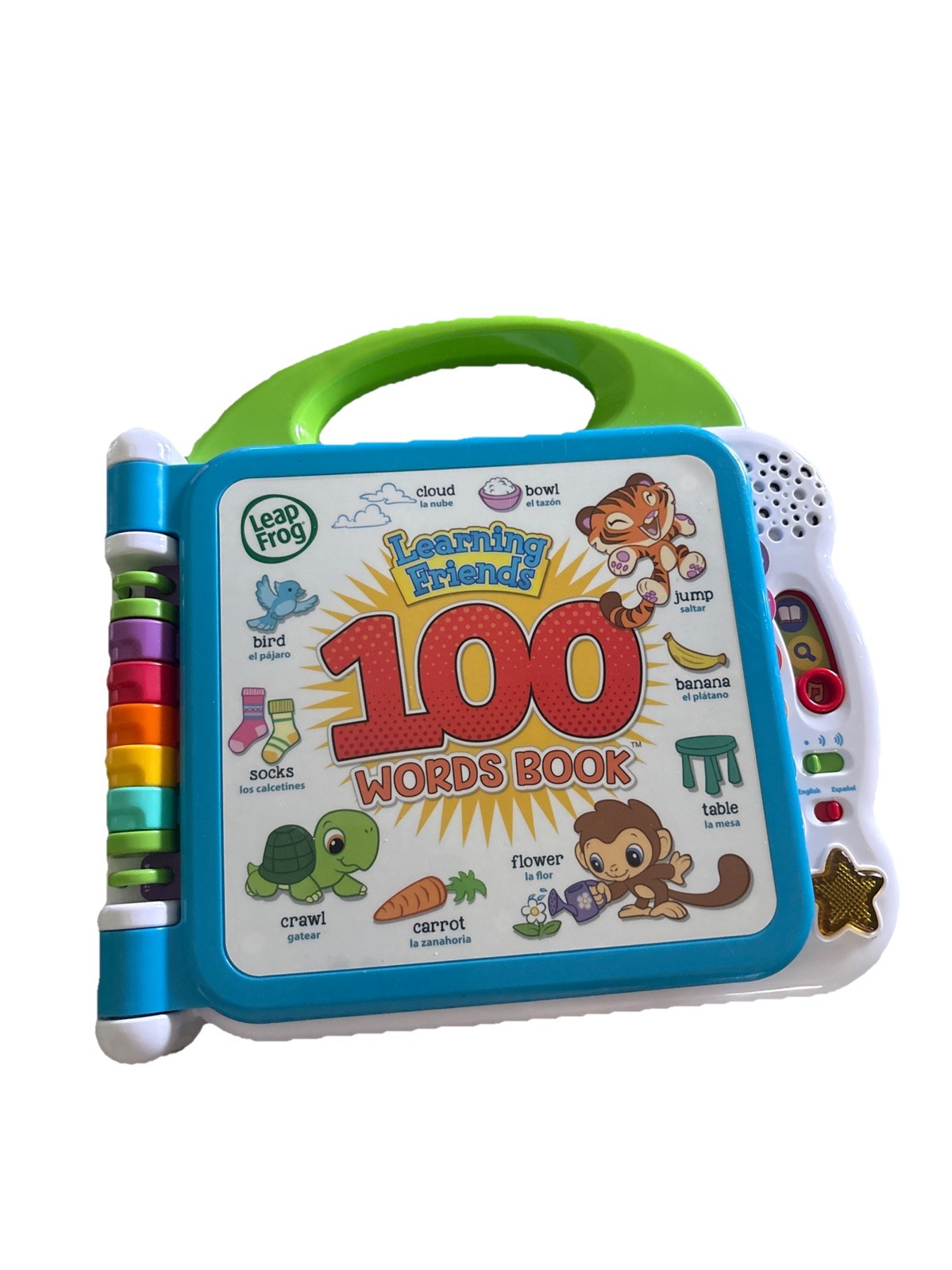 Leap Frog Learning Friends 100 Words Book English – Chinese Rare Tested Working