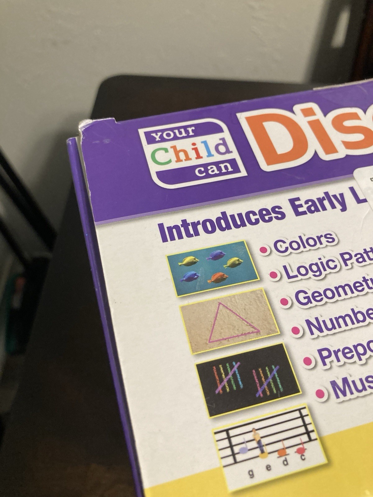 Your Child Can Discover! 6 DVD & 5 Book Set Ages 1-7 Colors Shapes Numbers