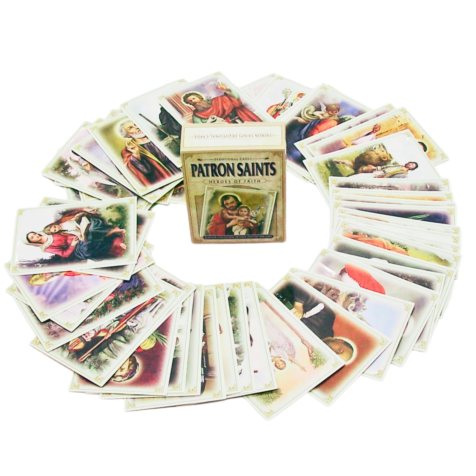 Catholic Saint Cards 52 Unique Stories Faith Based Educational Sunday School Les