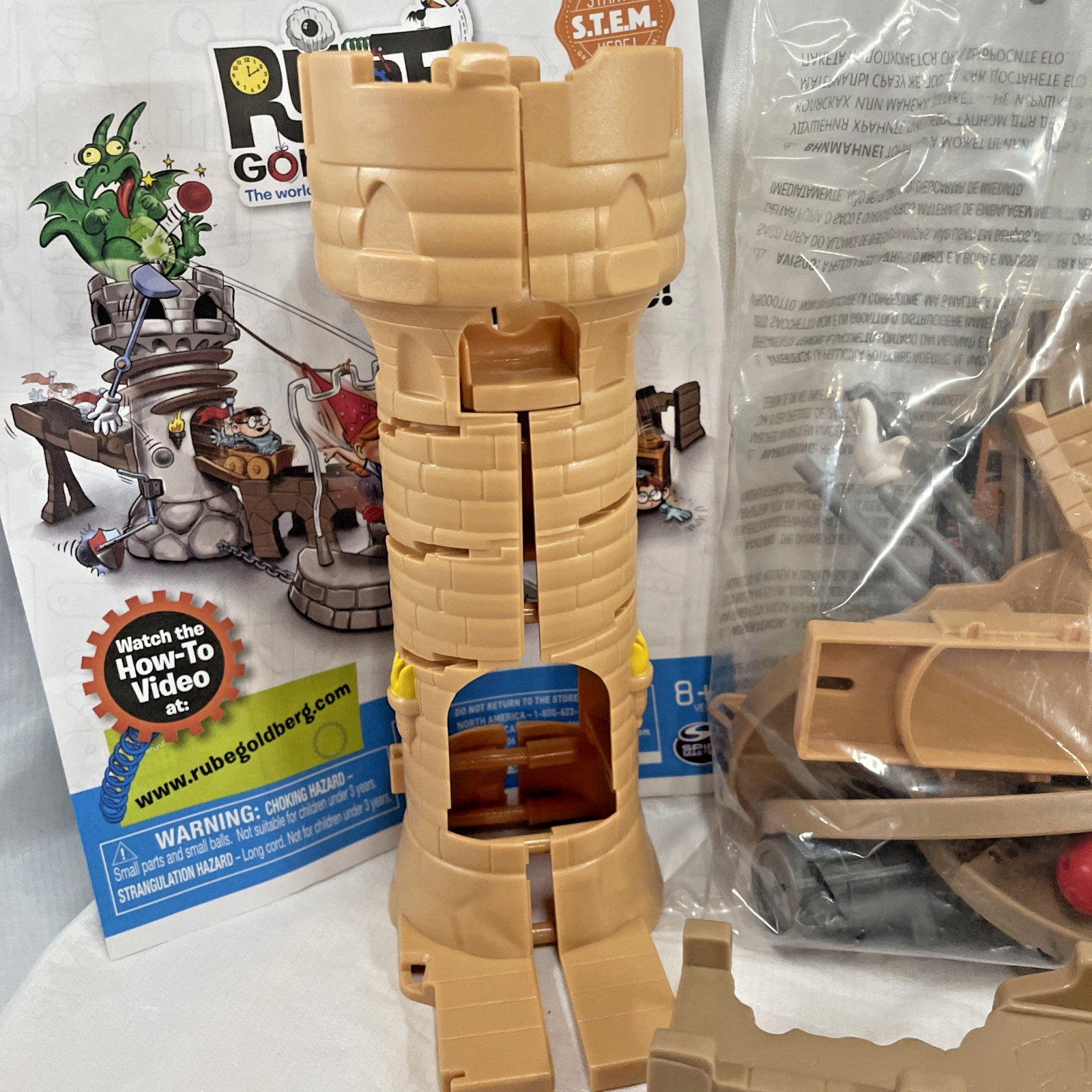 Wonderology Rube Goldberg The Castle Escape Challenge S.T.E.M. COMPLETE
