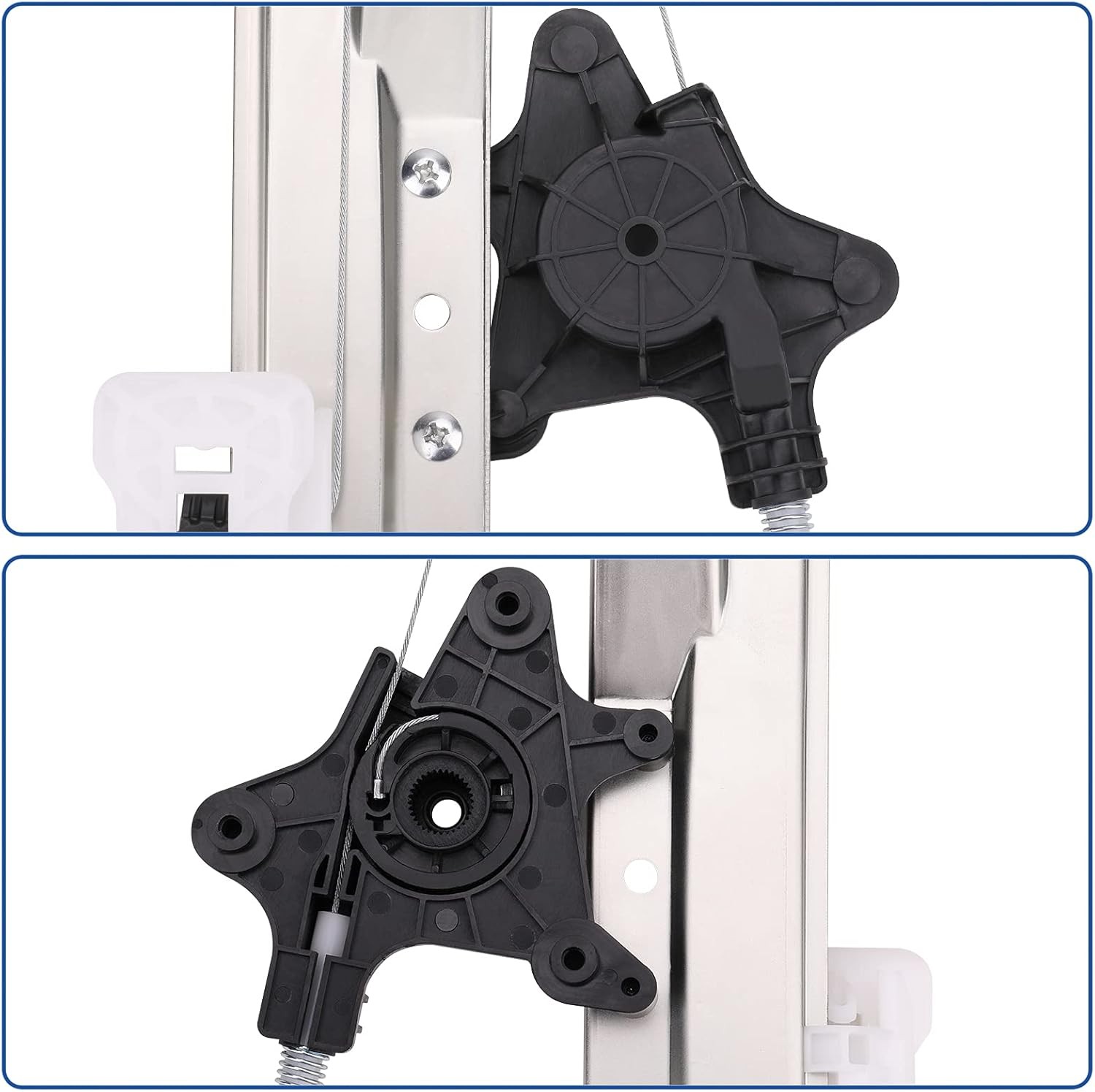 Obaee 749-508 Front Driver Side Power Window Lift Regulator Without Motor