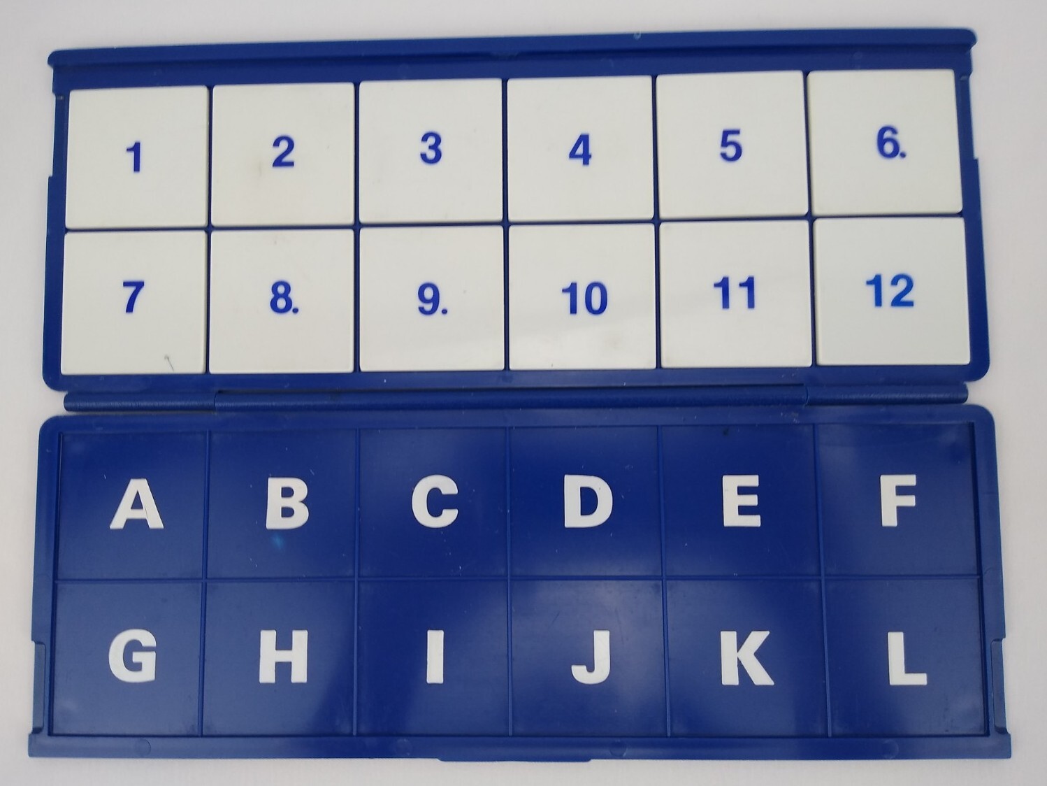 ETA Versa Tiles Answer Case VT4725-0 Math Language Arts Vintage