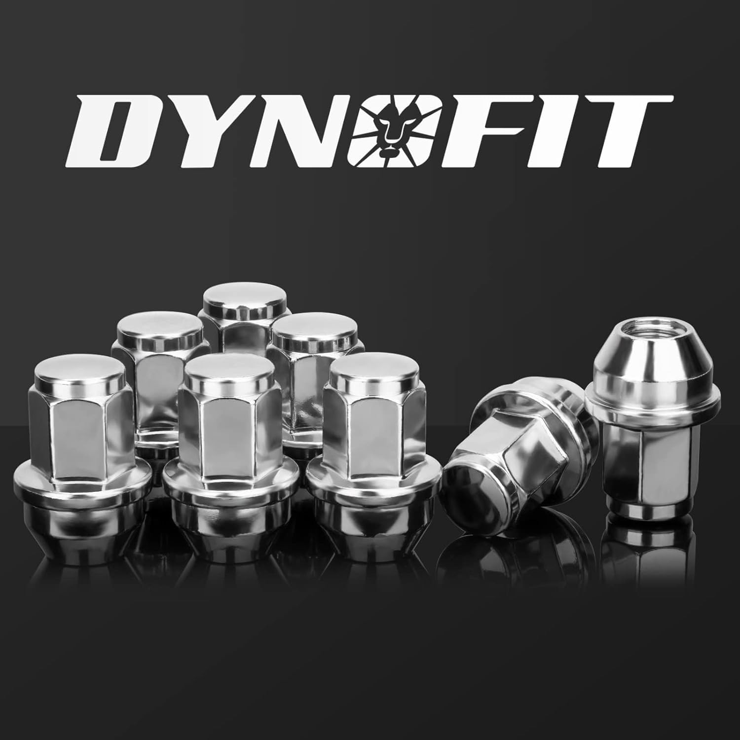 5 Pack OEM Silver M14X1.5 Lug Nuts for 2015-2019 F-150 & 2015-2026 Expedition